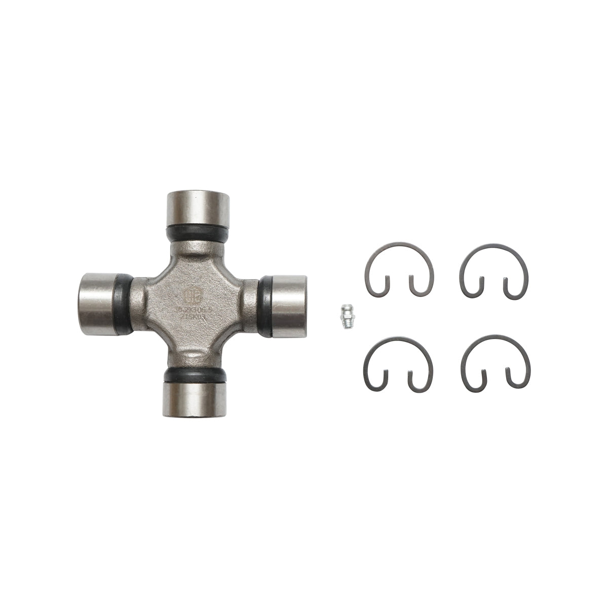 Cardan cross T7 30.2x106.5 with greaser and safety pins